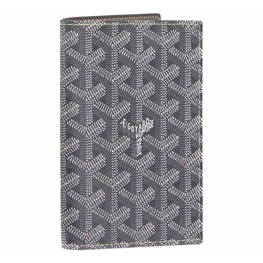 Ví Hộ Chiếu Goyard Grenelle Passport Cover Màu Xám - Duy Hoang