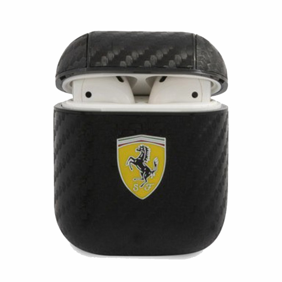 Vỏ Bọc Tai Nghe Ferrari Airpods 2 FESA2CABK Màu Đen - Duy Hoang