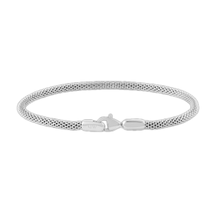 Vòng Đeo Tay Daniel Wellington Tide Mesh Bracelet Sterling 2.8 DW00400692 Màu Bạc Size 185mm - Duy Hoang