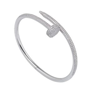 Vòng Đeo Tay Nữ Jewery Luxury Juste Un Clou Bracelet 18K White Gold Màu Vàng Trắng - Duy Hoang