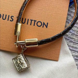Vòng Đeo Tay Nữ Louis Vuitton LV Bracelet Monogram Màu Nâu Size 17 - Duy Hoang