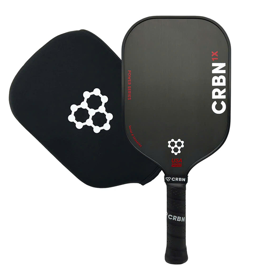 Vợt Pickleball CRBN 1X Series Hybrid Paddle Màu Đen Size 14mm - Duy Hoang
