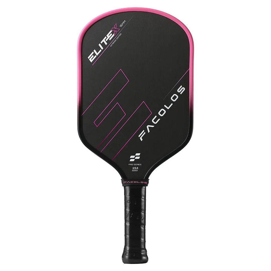 Vợt Pickleball Facolos Elite X Series 16mm Màu Hồng/Đen - Duy Hoang
