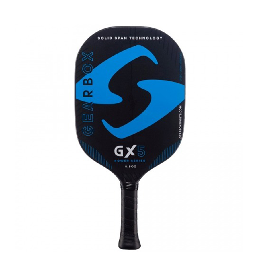 Vợt Pickleball Gearbox GX5 Blue Power Paddle Màu Đen/Xanh Blue - Duy Hoang