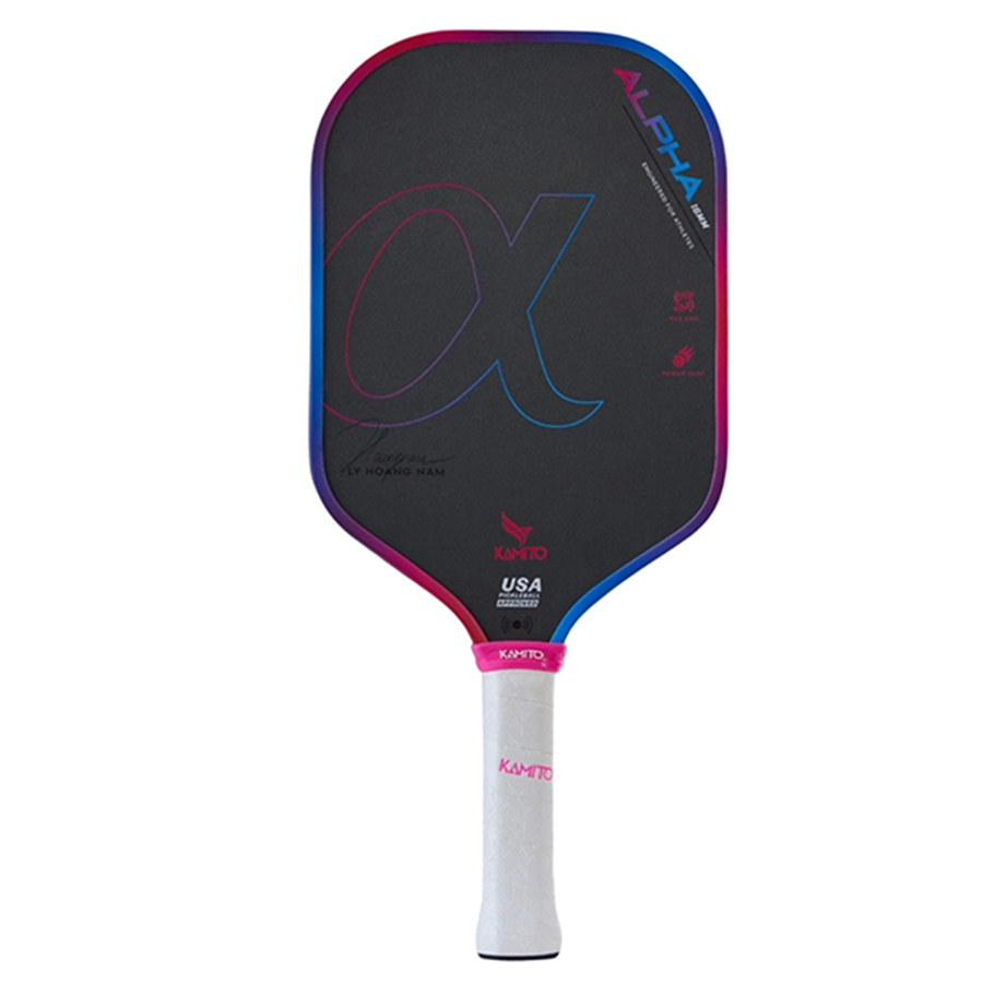 Vợt Pickleball Kamito Alpha KMVPK250112 Màu Hồng Xanh - Duy Hoang