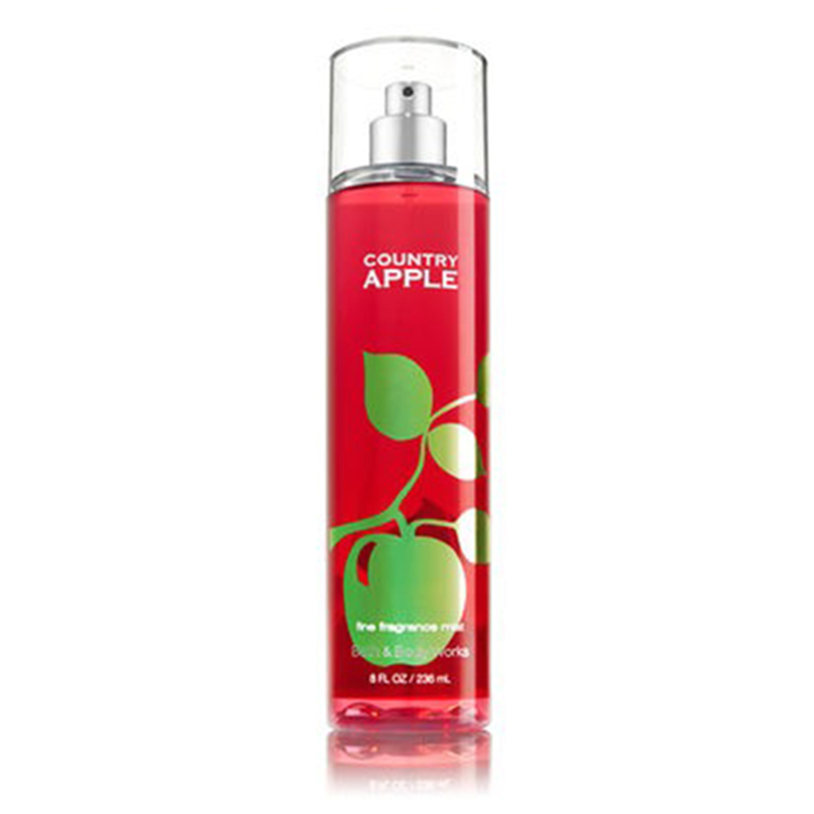 Xịt Thơm Toàn Thân Hương Nước Hoa Bath & Body Works Country Apple Mist 236ml - Duy Hoang